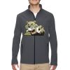 Men's Cruise Two-Layer Fleece Bonded Soft Shell Jacket Thumbnail